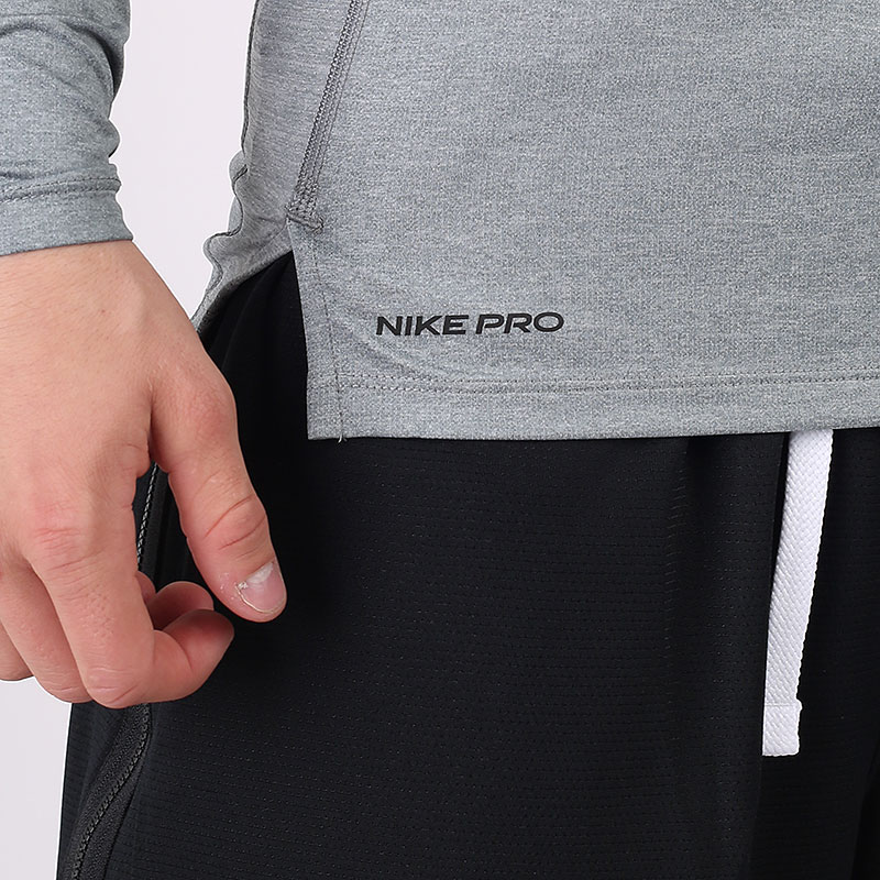   лонгслив Nike Pro Tight-Fit Long-Sleeve Top BV5588-068 - цена, описание, фото 2